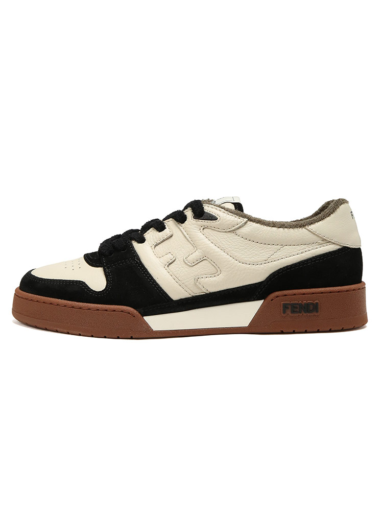 FENDI（フェンディ） スニーカー メンズ ロゴ マッチ レースアップ