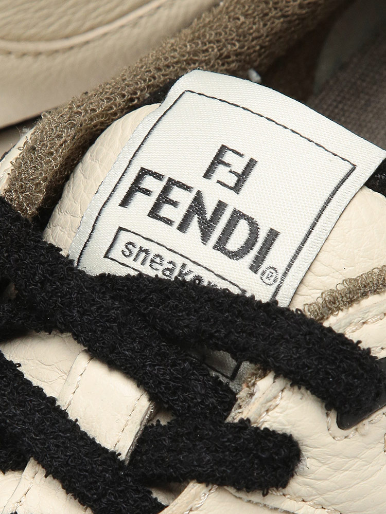 FENDI（フェンディ） スニーカー メンズ ロゴ マッチ レースアップ