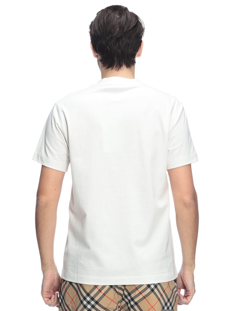 BURBERRY（バーバリー） メンズ Tシャツ 半袖 ロゴ チェック ラベル