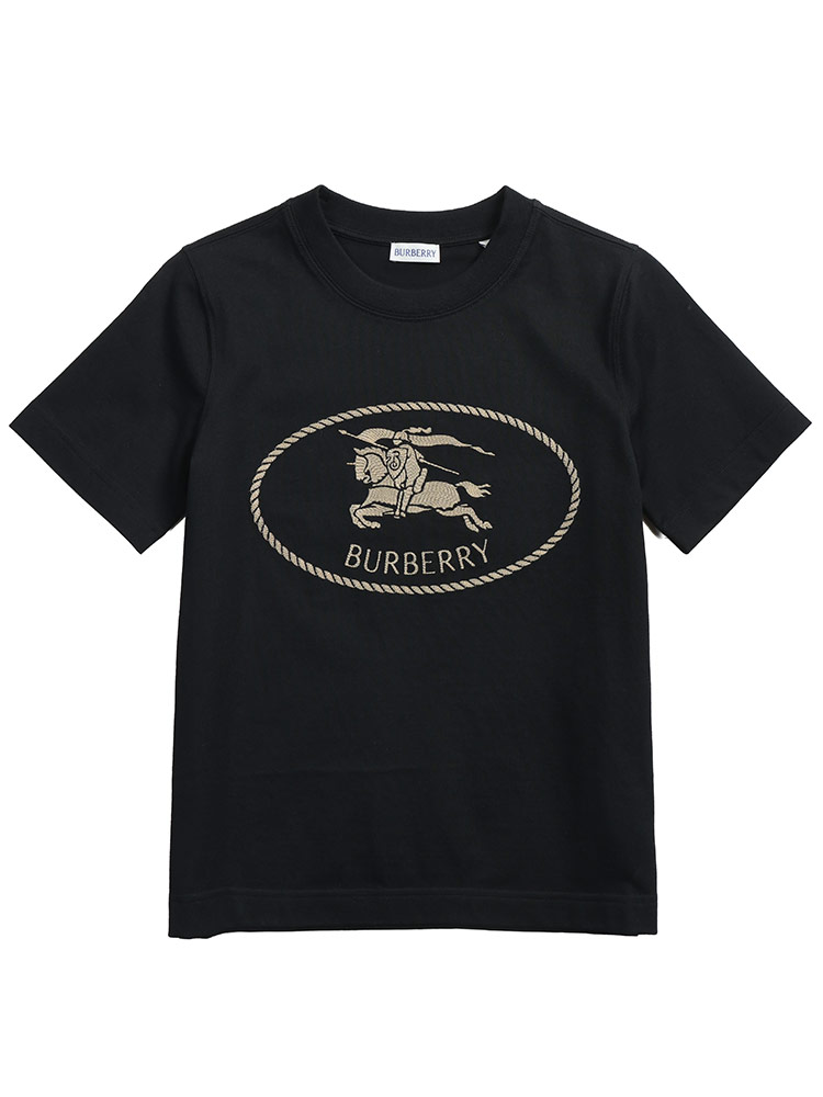 BURBERRY（バーバリー） レディース Tシャツ 半袖 ロゴ 刺繍 ナイト