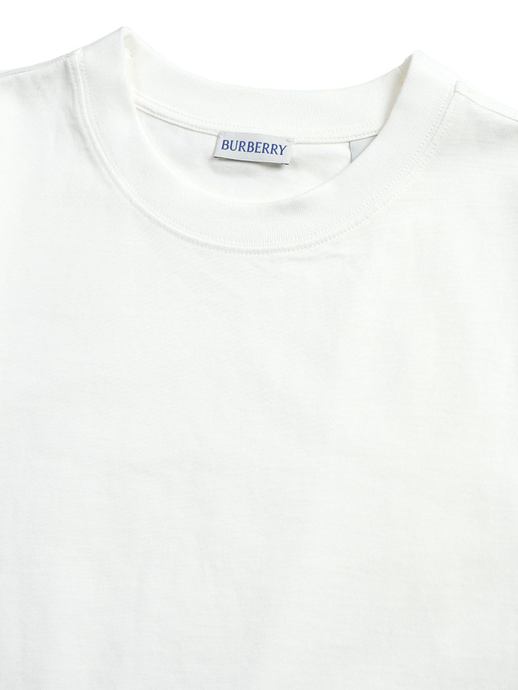 BURBERRY（バーバリー） レディース Tシャツ 半袖 ロゴ 刺繍 チェック