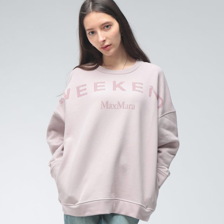 MaxMara マックスマーラ Mロゴ　ニット セーター ピンク Mサイズ Max Mara - Max Mara ニット ピンク の通販 by strawberry shop