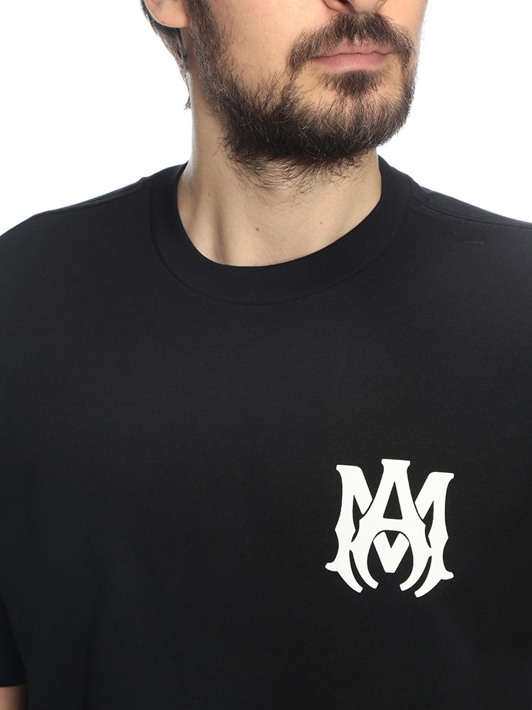 AMIRI（アミリ） メンズ Tシャツ 半袖 胸ロゴ クルーネック カットソー