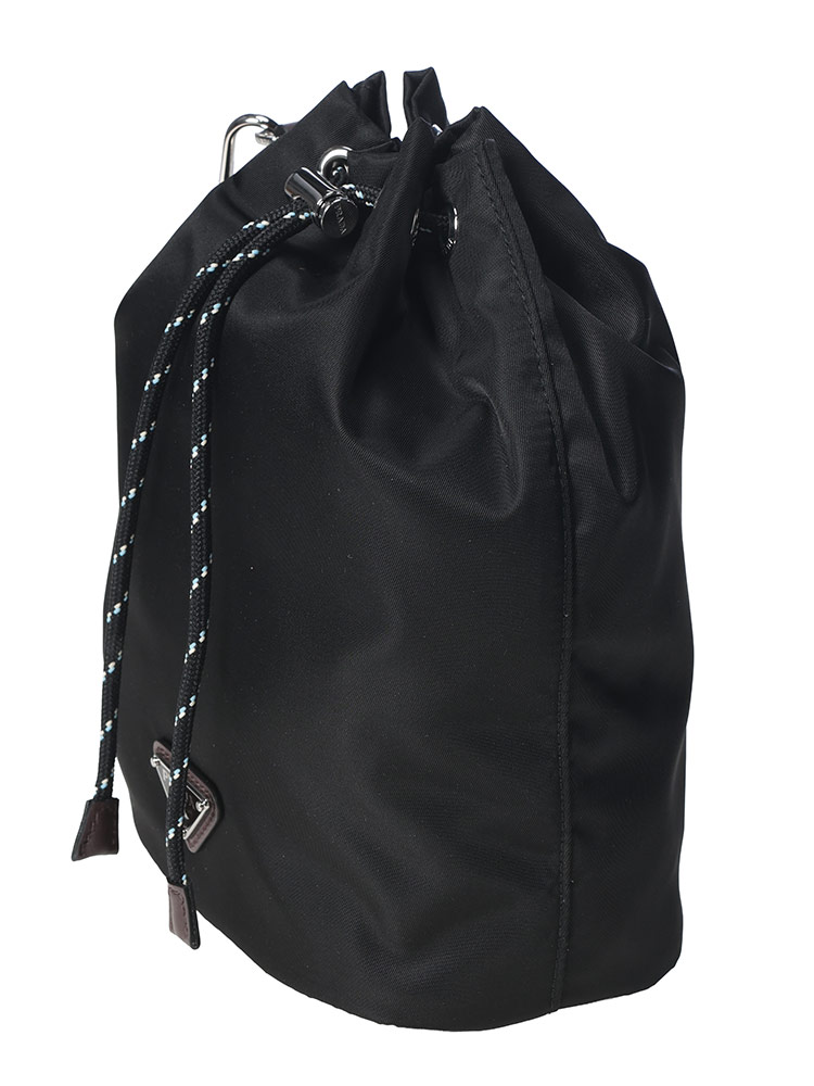 PRADA / トライアングルロゴ ボディバッグ ナイロン ブラック メンズ PRADA - PRADA / トライアングルロゴ ボディバッグ ナイロン ブラック