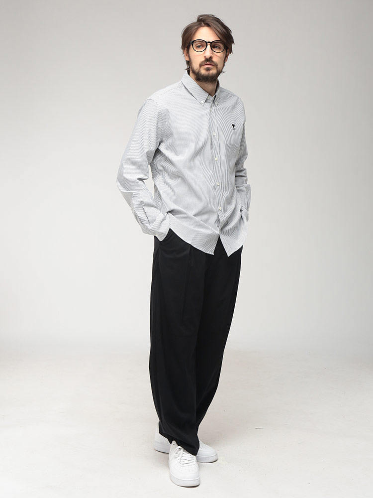AMI Alexandre Mattiussi アミパリス AMI PARIS メンズ シャツ 長袖