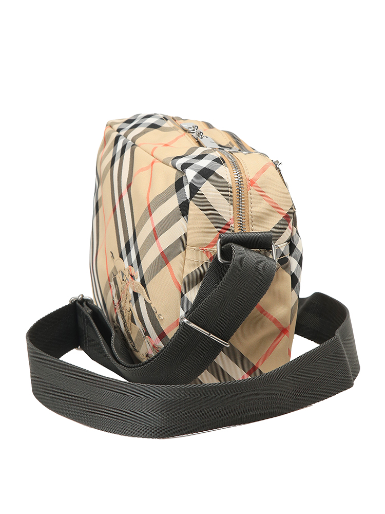 BURBERRY（バーバリー） メンズ ボディバッグ ロゴ チェック柄