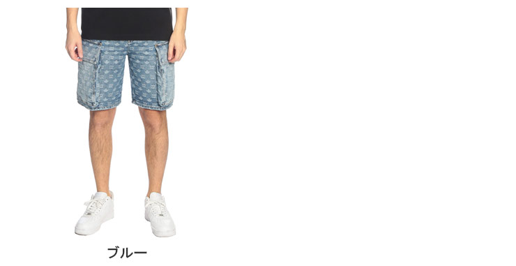DSQUARED2（ディースクエアード） メンズ ショートパンツ 総柄ロゴ