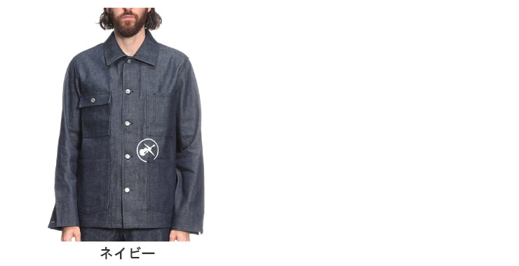 A.P.C.（アーペーセー） メンズ ジャケット ロゴ フルボタン オーバー