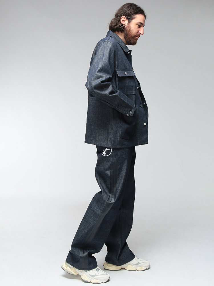 A.P.C.（アーペーセー） メンズ ジャケット ロゴ フルボタン オーバー