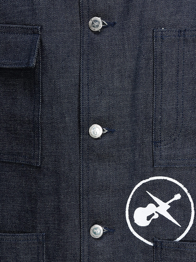 A.P.C.（アーペーセー） メンズ ジャケット ロゴ フルボタン オーバー