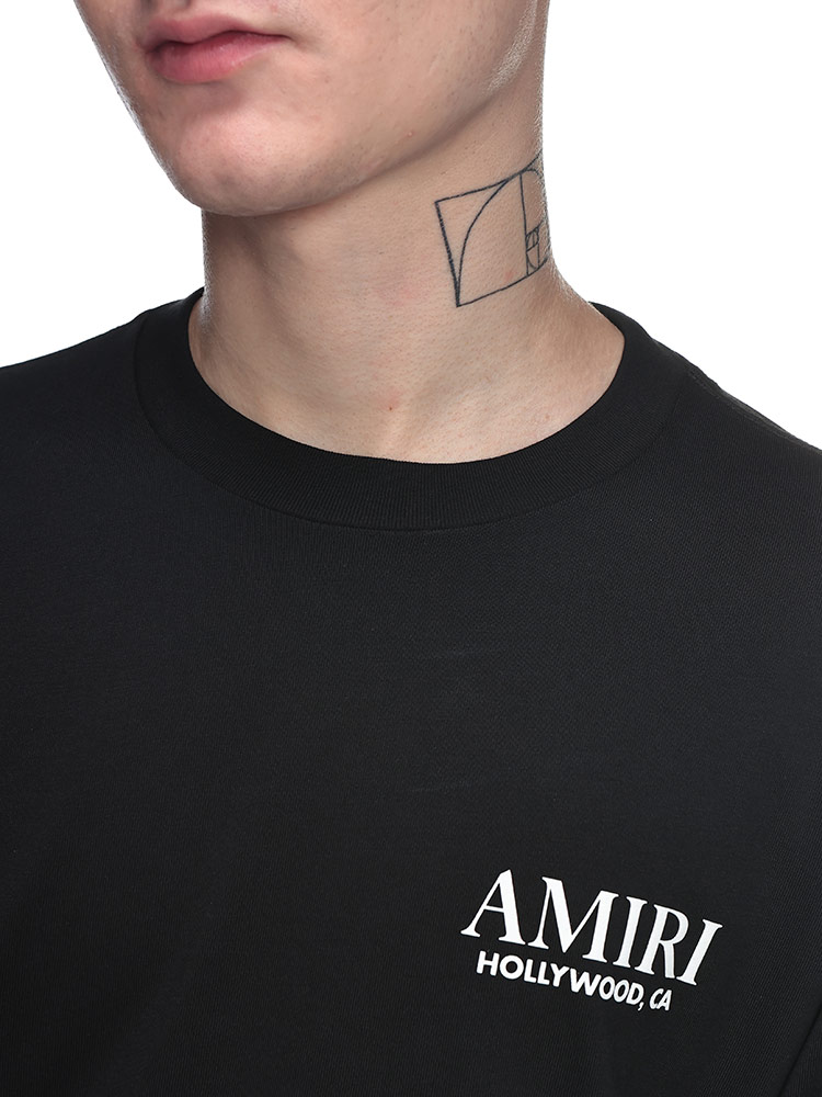 AMIRI（アミリ） メンズ Tシャツ 長袖 ボーンプリント クルーネック