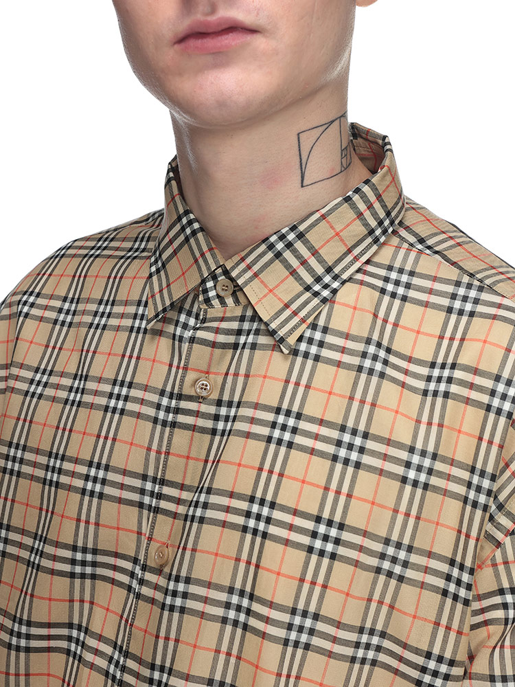 BURBERRY（バーバリー） メンズ シャツ 長袖 リラックスフィット