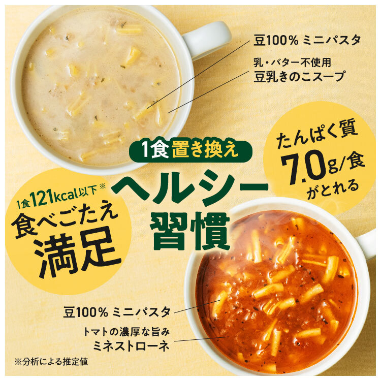 1食置き換えダイエット食品スープのおすすめ人気商品一覧 通販 - Yahoo