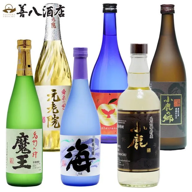魔王セット 魔王 海 元老院 長期樽貯蔵小鹿 元老院 小鹿の郷 各25度 アップルランス 27度 各720ml 芋焼酎 ６本 飲み比べセット おすすめ