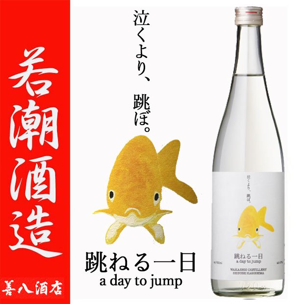 若潮酒造 跳ねる一日 27度 720ml デメハイ 芋焼酎 麦焼酎 ゆず 若潮酒造 跳ねる一日 27度 720ml デメハイ 芋焼酎 麦焼酎 ゆず