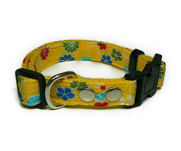 Zenpets（ゼンペッツ） 犬 首輪 犬の首輪 和柄 ちりめん Zenpets 15mm