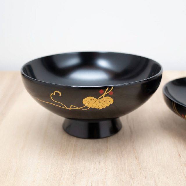吸い物椀 吸物椀 蓋付き 吸物碗 漆塗り 木製 日本製 木 蒔絵 金 黒 赤 