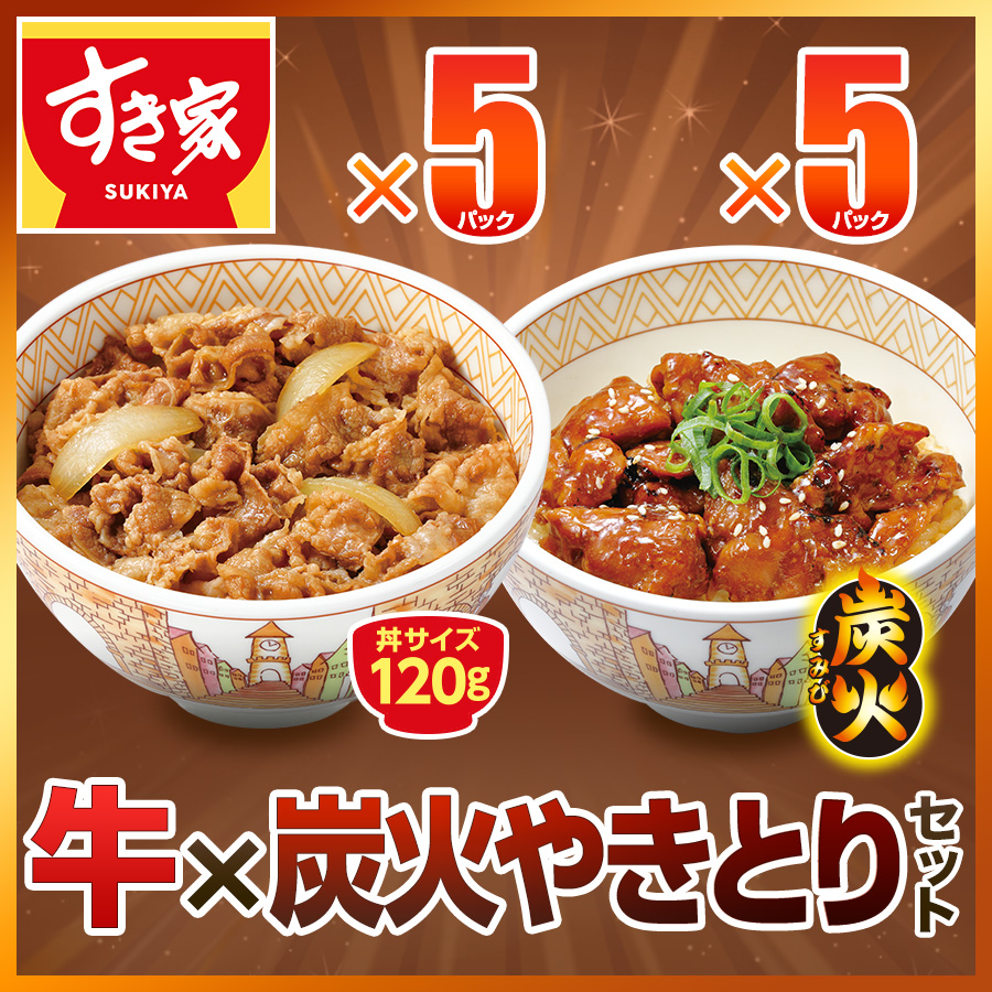 お試しセット 牛×炭火やきとり