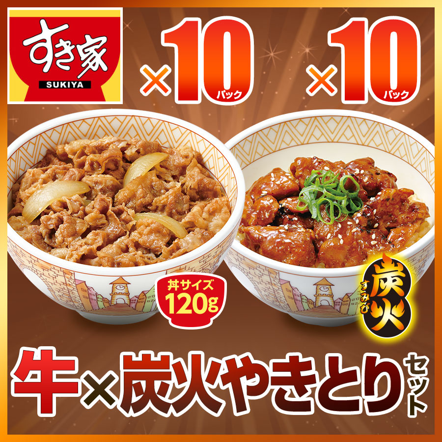 お試しセット 牛×炭火やきとり