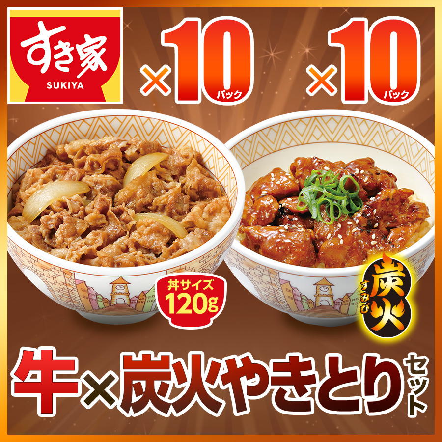 お試しセット 牛×炭火やきとり