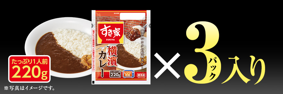 すき家 食べ比べセット6種15食 横濱カレー