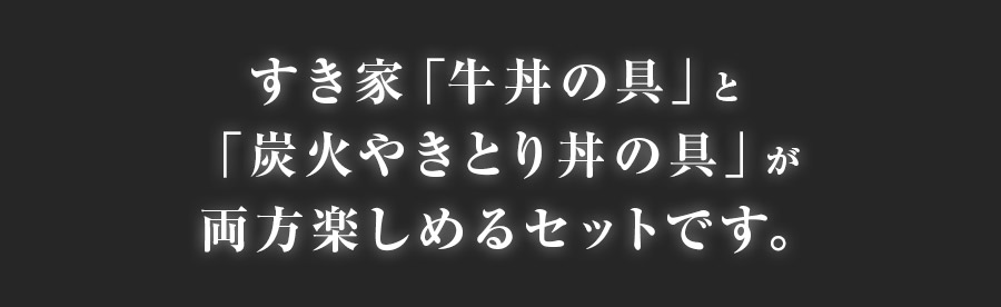 お試しセット 牛×炭火やきとり