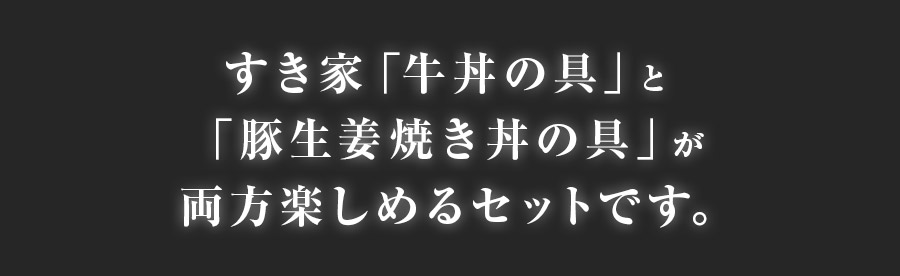 お試しセット 牛×豚生姜焼き