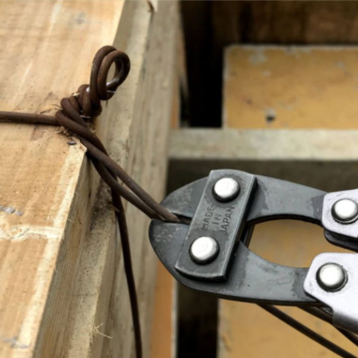安全帯、シノ、番線キリ、コンベックス 土牛 シノ付カッター 長シノ型 曲がり 265mm 02885【カッタ クリッパー