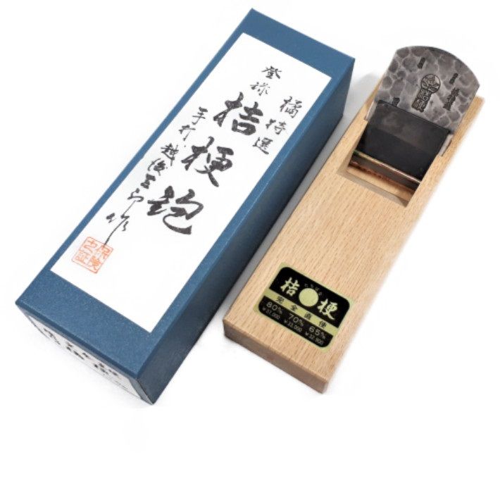鉋 桔梗 柾目台 寸八 70mm 手打 越後三郎作【新潟 与板】 : 道具屋 善