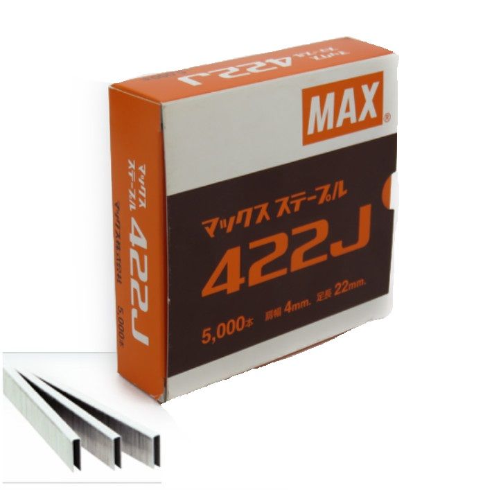 MAX ステープル 422J 5000本入 MS94250【マックス】 : 道具屋 善左衛門 