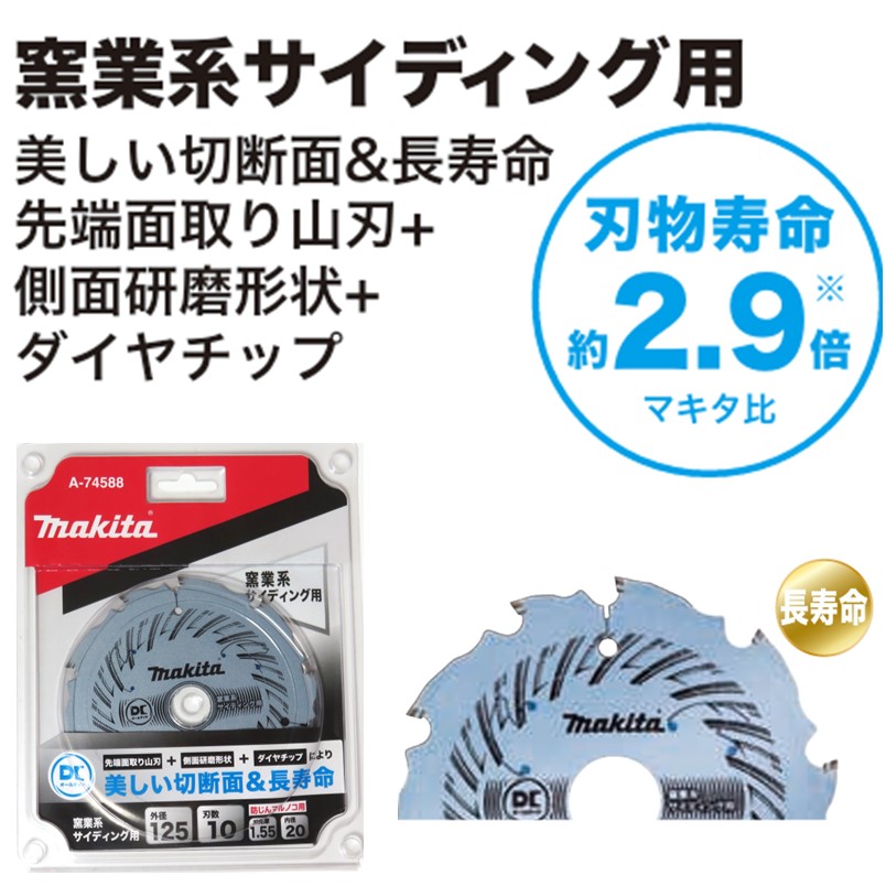 マキタ（makita） 窯業サイディング用 DCオールダイヤ チップソー