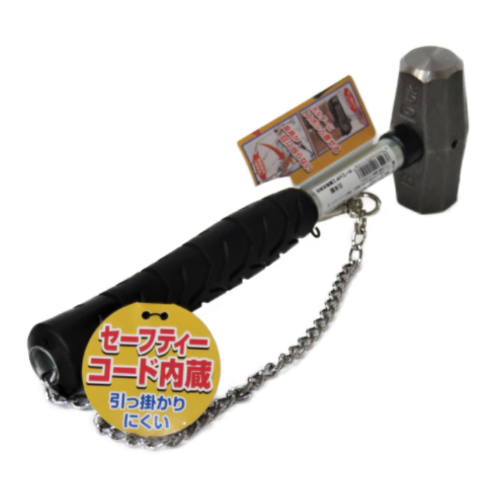 OH工業 コードイン 石刃ハンマー 0.6kg CIS-06【石頭ハンマー セットウ 足場 安全コード】 関連画像1