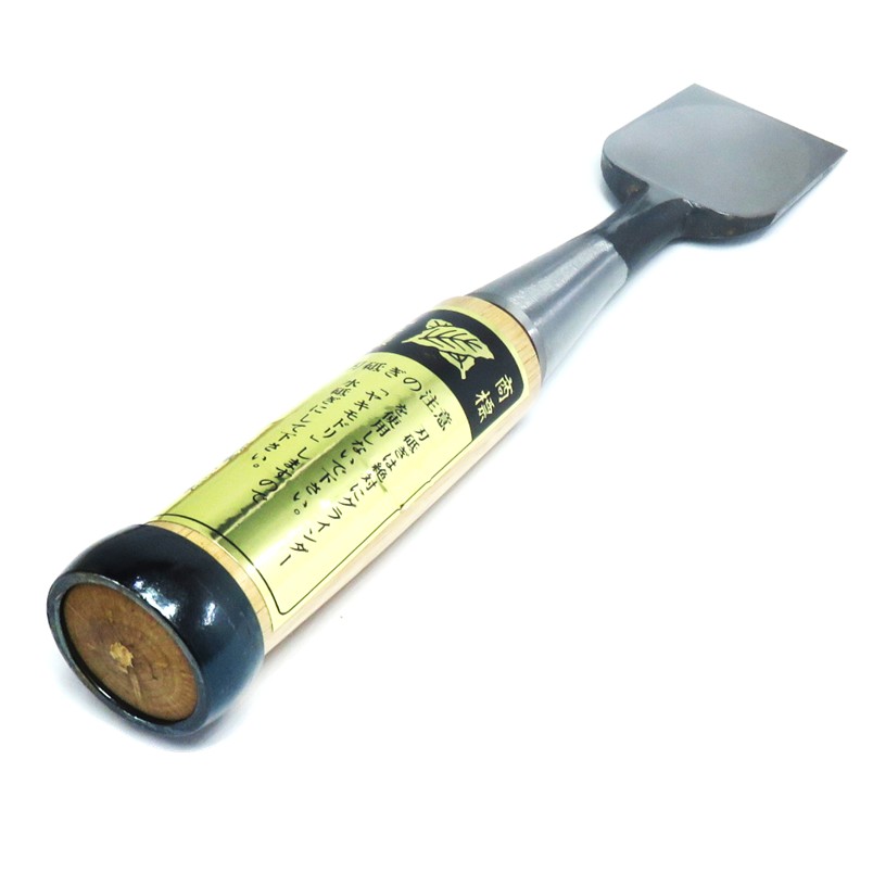 大内鑿 追入鑿 白樫芯持柄付 寸4(42mm)【1寸4分/アウトレット/在庫処分/追入のみ/鑿/のみ/ノミ/鍛造/鍛造刃物/播州三木/デッドストック】 関連画像1