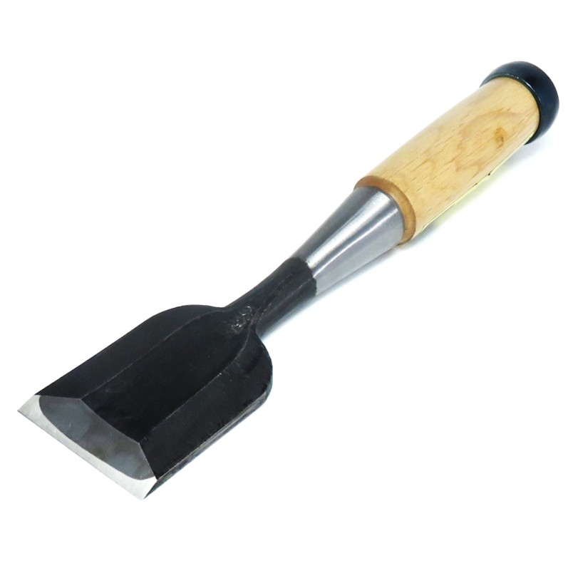 大内鑿 追入鑿 白樫芯持柄付 寸4(42mm)【1寸4分/アウトレット/在庫処分/追入のみ/鑿/のみ/ノミ/鍛造/鍛造刃物/播州三木/デッドストック】 関連画像2