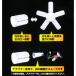 プロスタンダード LED ペンタゴン mini ブラック 3500lm 替球 アダプター付 PNT-302T【ライト 作業灯】 関連画像1