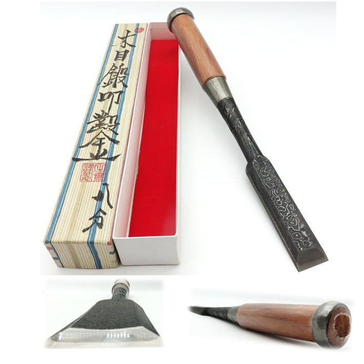 田斎 脇差し鑿 木目鍛 叩き鑿 8分（24mm） : 道具屋 善左衛門 - 通販