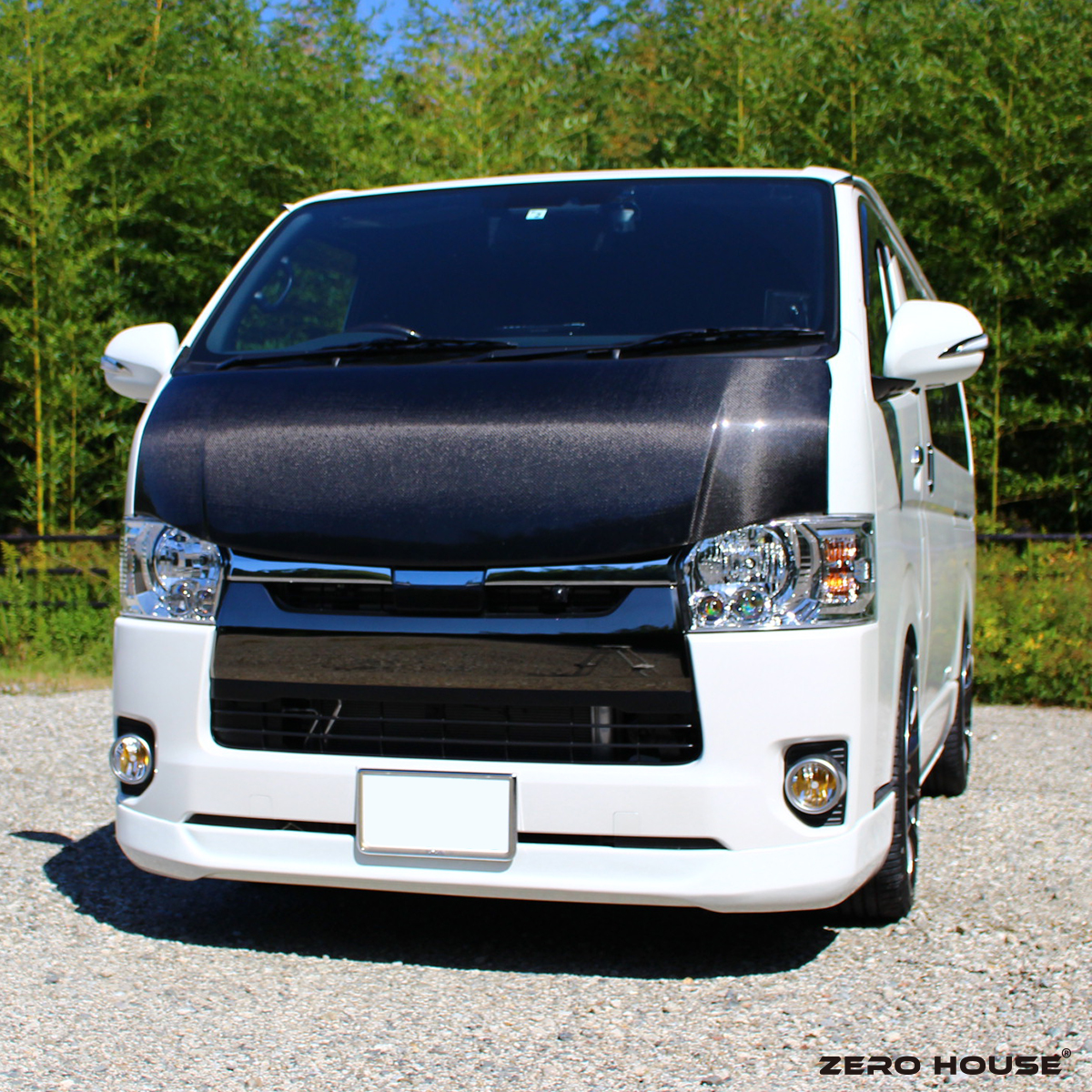 ハイエース　バットフェイス　ボンネット　 ナローボディー用　スパークリングBP ハイエース ボンネット バッドフェイス ボンネット 200系 標準 ナロー