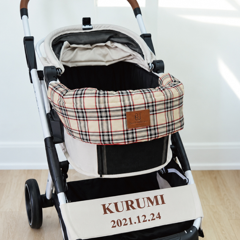 一体型】カートクッション ペットカート あごのせ ペットベッド
