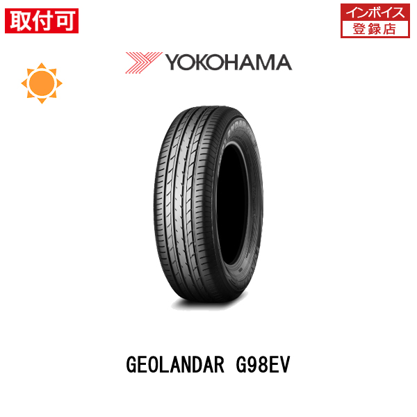 ヨコハマ GEOLANDAR G98EV 235/45R19 95V サマータイヤ 1本