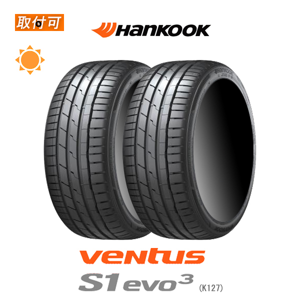 ハンコック veNtus S1 evo3 K127 245/45R19 102Y サマータイヤ 2本セット｜zero-tire