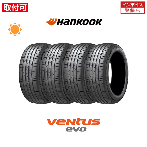 ventus ハンコック veNtus evo K137 225/40R19 93Y XL サマータイヤ 4
