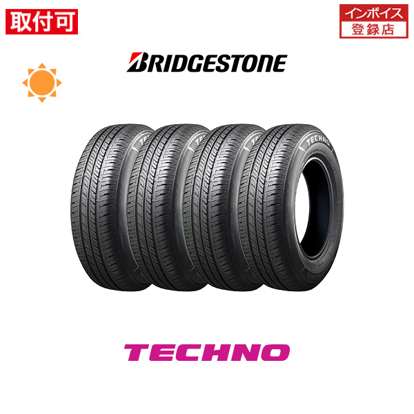 BRIDGESTONE（ブリヂストン） TECHNO 185/60R15 84H サマータイヤ 4本