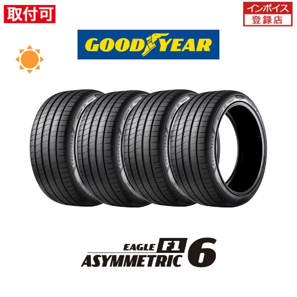 EAGLE F1 グッドイヤー ASYMMETRIC 6 235/40R18 95Y XL サマータイヤ 4