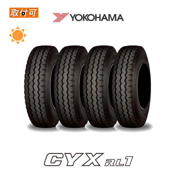 11R22.5 16PR ヨコハマ　ミックスタイヤ4本 ヨコハマタイヤ（YOKOHAMA TIRE） 2021年製 ヨコハマ CYX RL1 11R22.5
