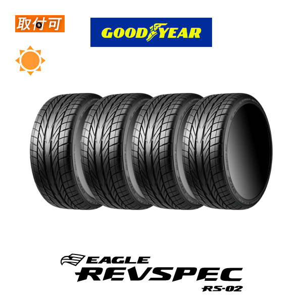 グッドイヤー EAGLE REVSPEC RS 02 275/35R18 95W サマータイヤ 4本セット :x4si std rs02 275 35r18 95w:タイヤショップZERO