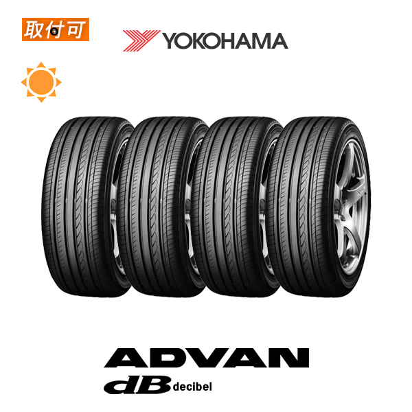 ヨコハマ ADVAN dB V551 235/45R18 94W サマータイヤ 4本セット｜zero-tire