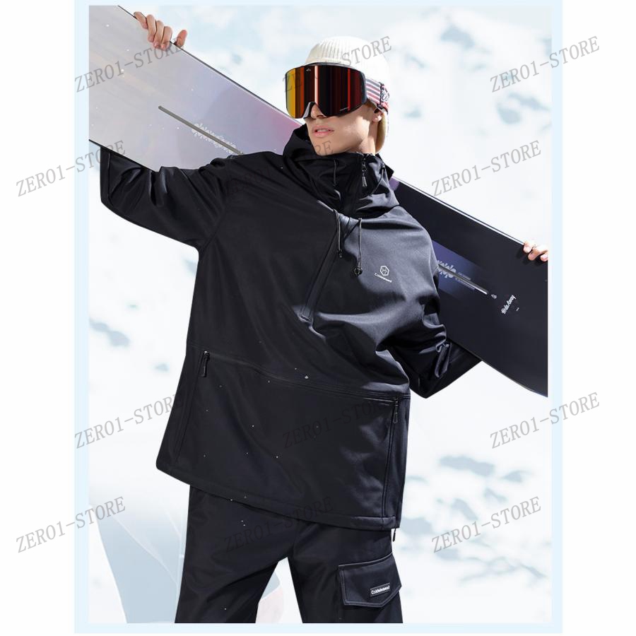 レディース 上下セット スキーウェア ジャケット パンツ スノーボードウェア スノーウェア 厚手 防寒 防水 防風 保温 暖かい 無地 大きいサイズ アウトドア｜zero1-store｜03