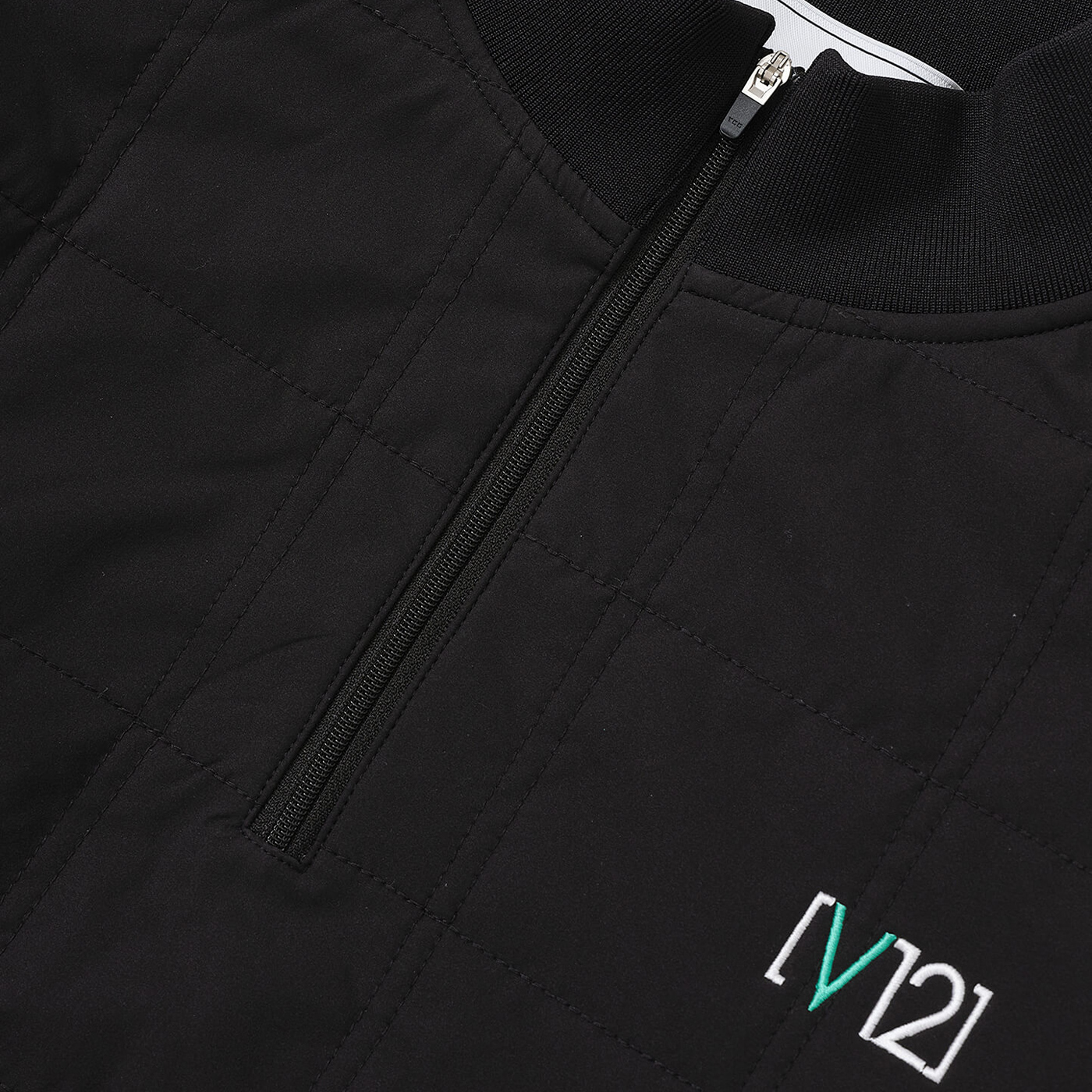 V12コラボ　キルティングジャケット