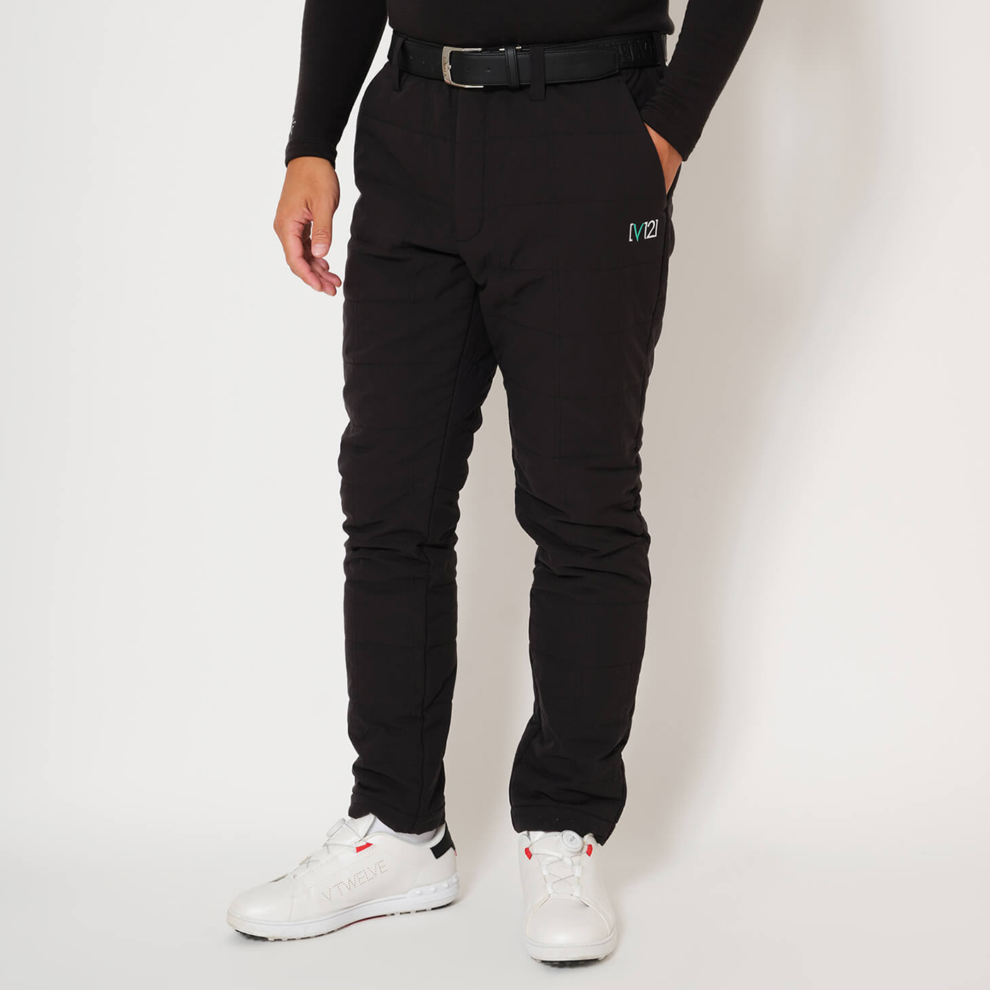 V12コラボ　キルティングジャケット