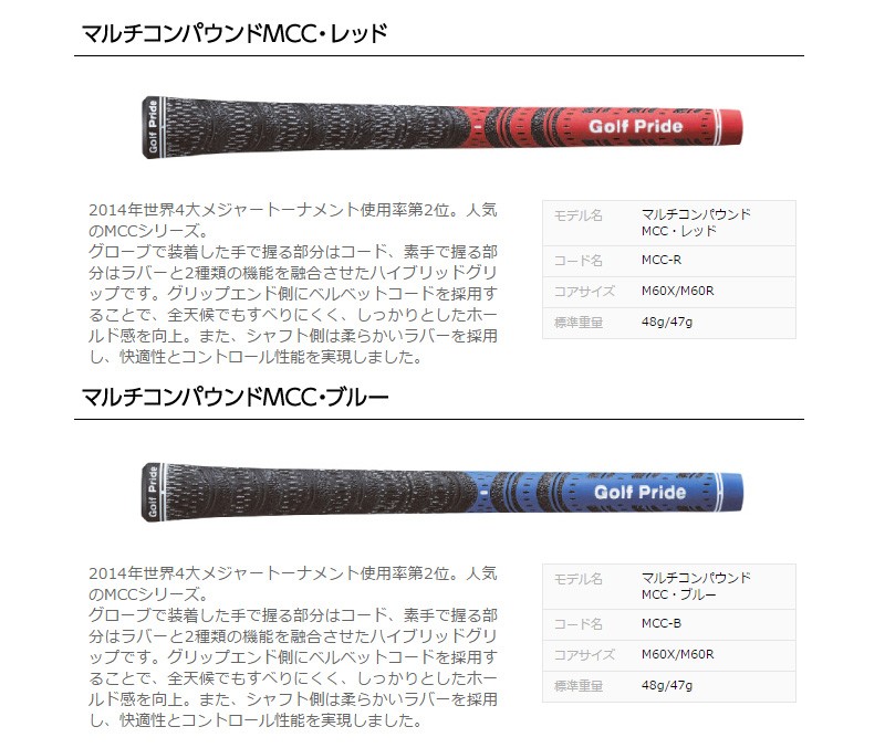 プライド（PRIDE） Golf Pride ゴルフプライド マルチコンパウンドMCC